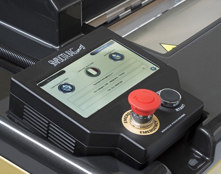 Pannello di controllo touch screen